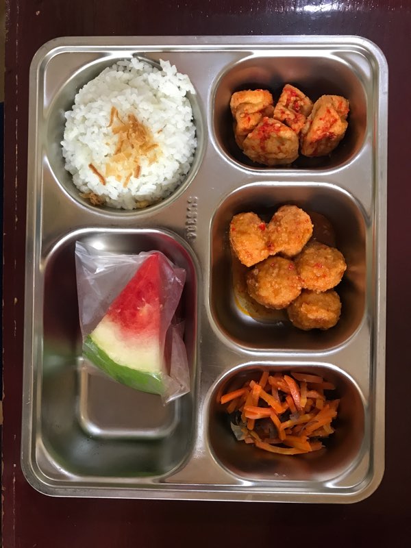 Menu MBG oleh Putra