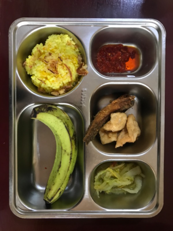 Menu MBG oleh Putra