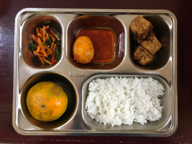 Menu MBG oleh Putra