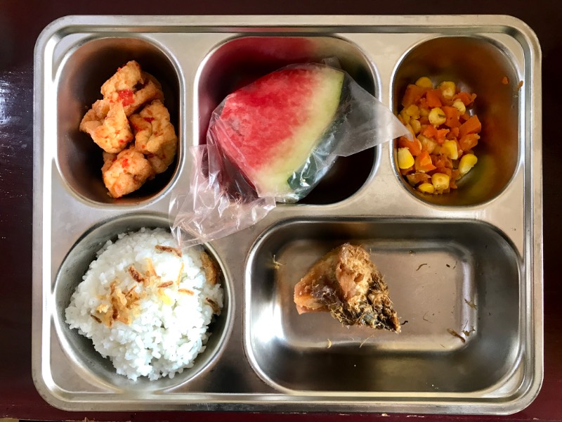 Menu MBG oleh Putra