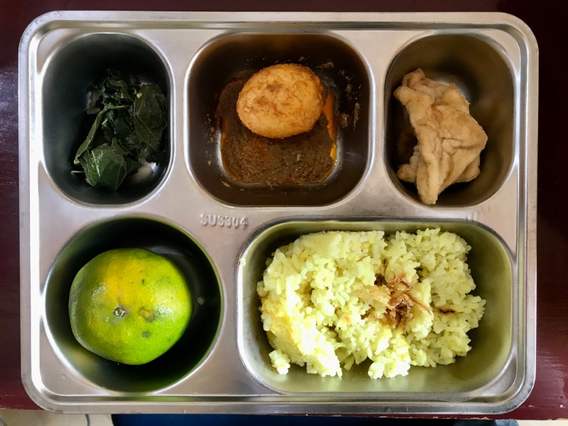 Menu MBG oleh Putra