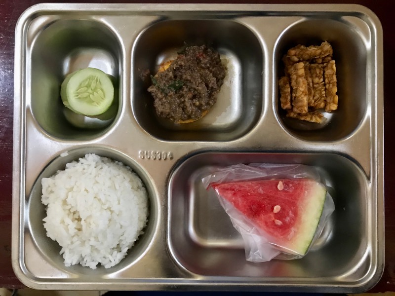 Menu MBG oleh Putra