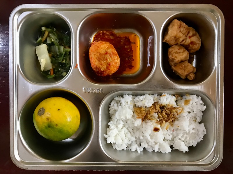 Menu MBG oleh Putra