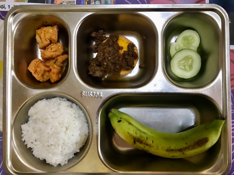 Menu MBG oleh Putra