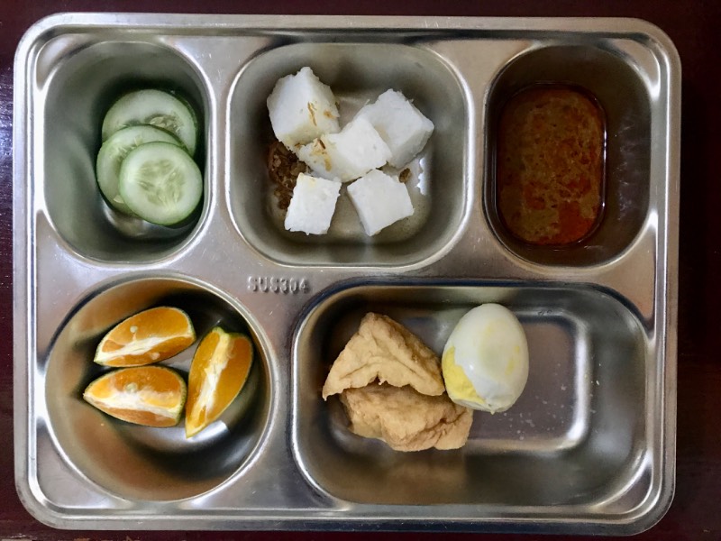 Menu MBG oleh Putra