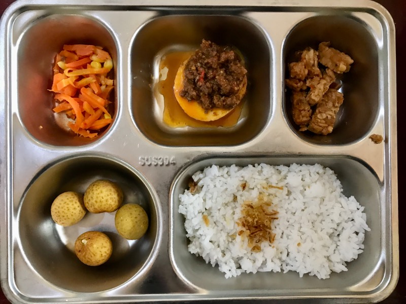 Menu MBG oleh Putra