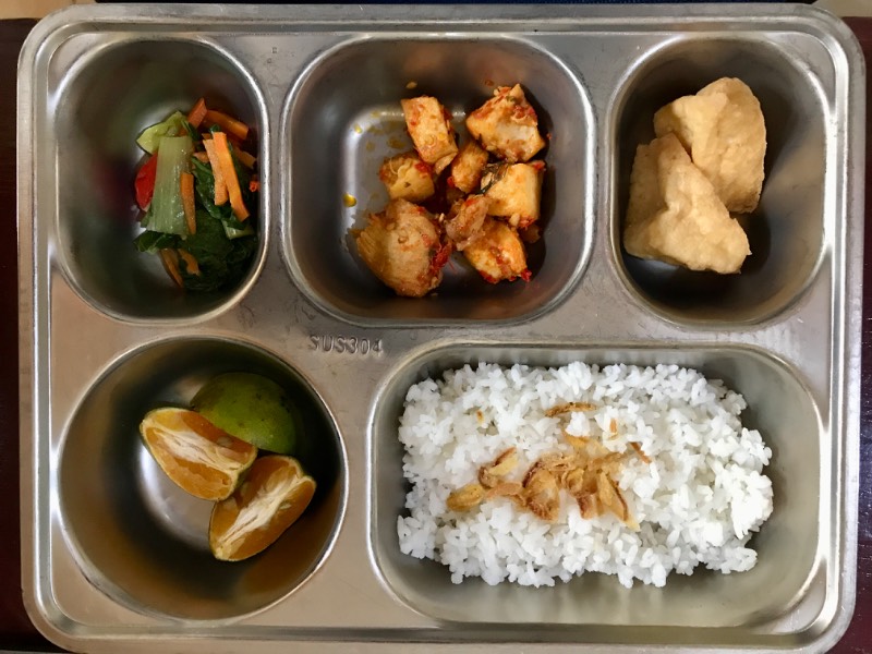 Menu MBG oleh Putra