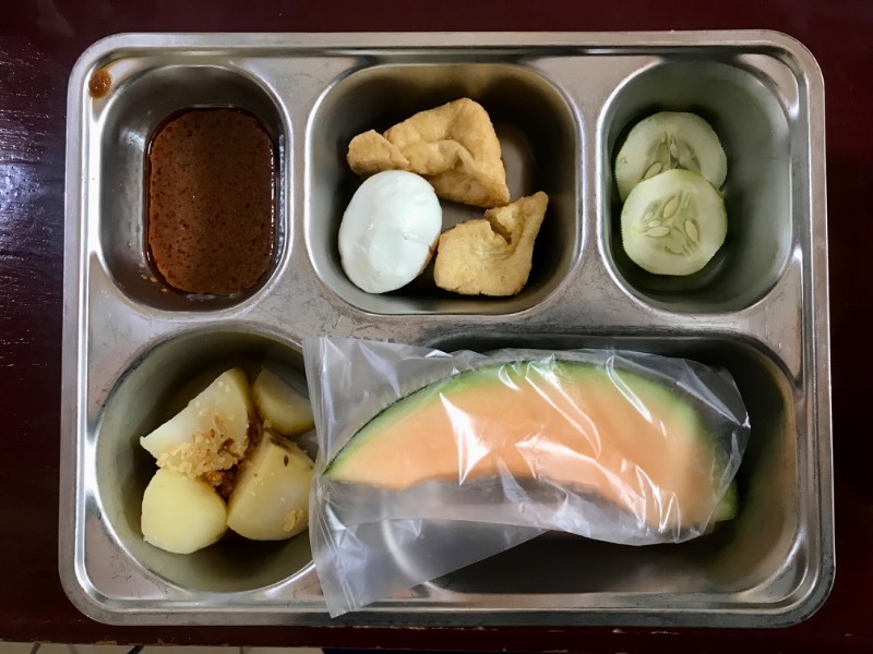 Menu MBG oleh Putra