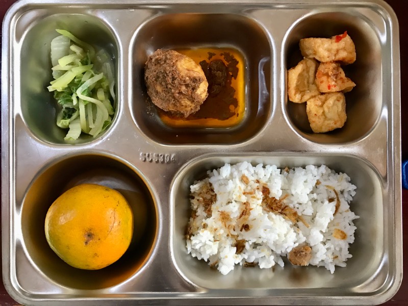 Menu MBG oleh Putra